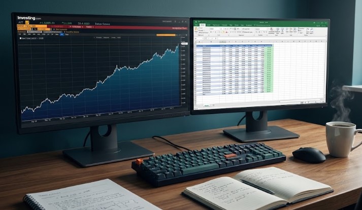 주식 데이터를 엑셀에 기록